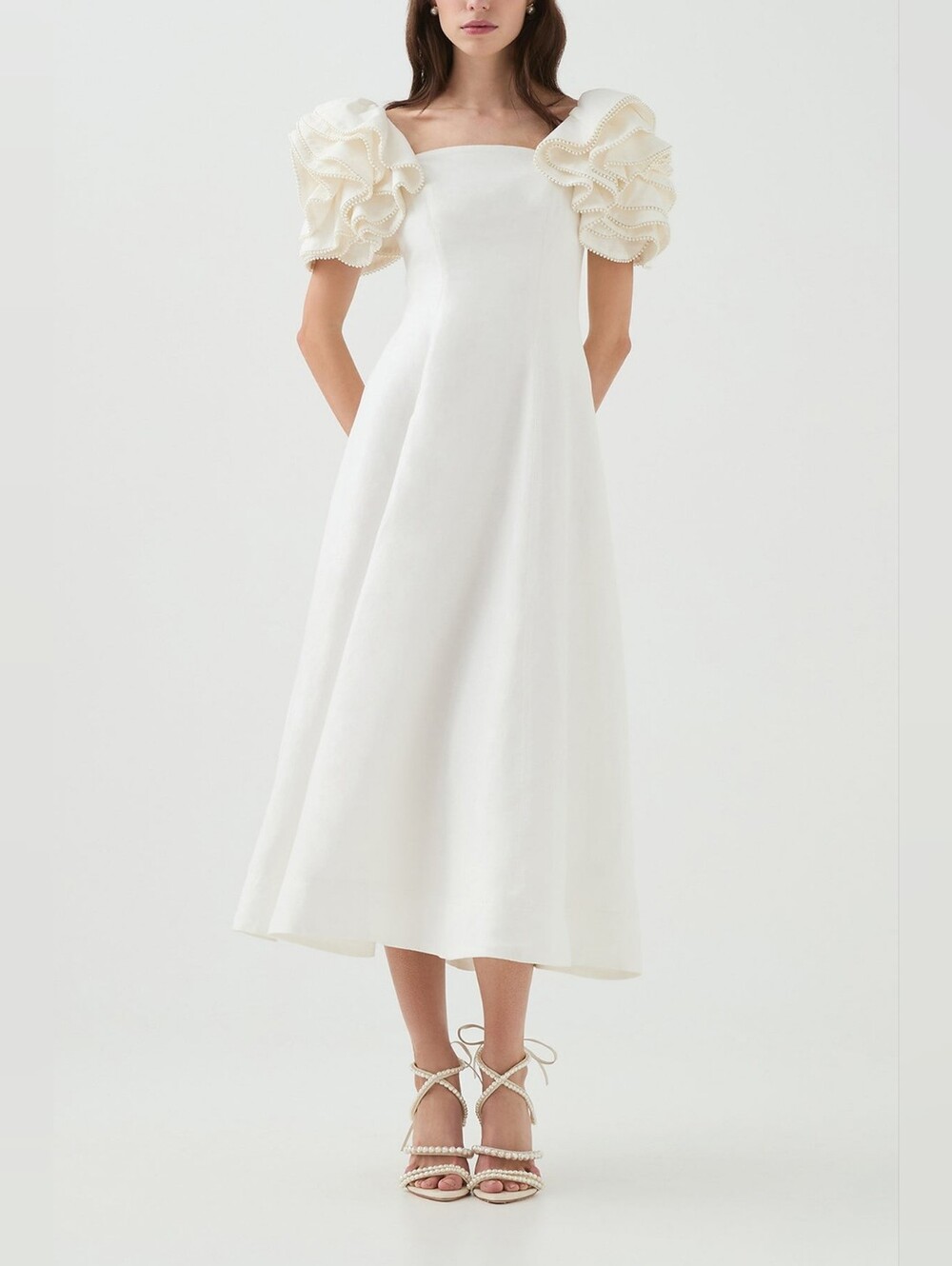 Twyla Midi Dress￼￼￼￼￼￼AJE Twyla Midi Dress Size US 4